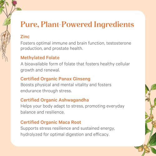PURE SYNERGY Vita·Min·Vitality Multivitamin for Men (60 Tablets) - Image 5