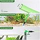 AQQA Siphon Aquarium Reiniger, Aquarium Sauger Bodengrund Reinigen, 3 in 1 Mulmsauger Aquarium mit Einziehbares Verlängerungsrohr und Fixierung am Aquarium, Manueller Wasserwechsel und Sandreinigung