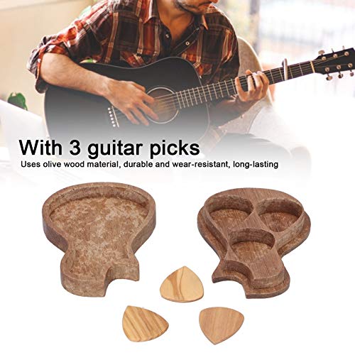 Ensemble de médiators de guitare en bois zhoul avec étui, collecteur de support de boîte de sélection de guitare avec… - Les Beatles, Paul McCartney, John Lennon, RIngo Starr, George Harrison Ensemble de médiators de guitare en bois zhoul avec étui, collecteur de support de boîte de sélection de guitare avec… – Image 5