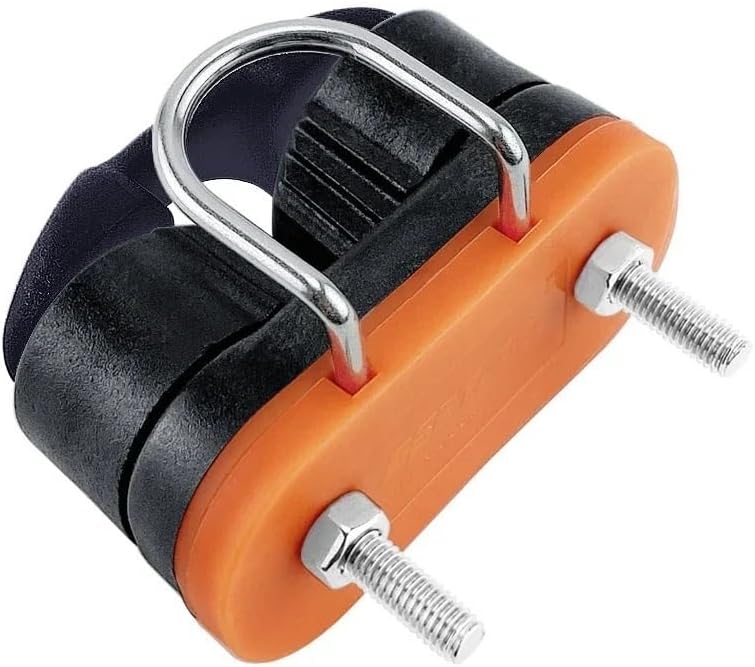 2PCS Composite Ball Bearing Cam Cleat with Leading Ring Pilates Equipment Boat Fast Entry Rope Wire Fairlead Sailing Accessories Marine Hardware