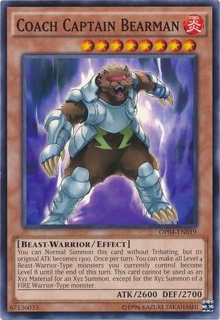 Entrenador Capitán Bearman - OP04-EN019 - Común - Edición ilimitada - Paquete de torneo OTS 4 disponible en Yaxa Venezuela