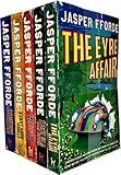 Jasper Fforde Thursday Next Series Collection 4 Books Set (Lost In a Good Book,Well Of Lost Plots, Something Rotten, First Among Sequels)