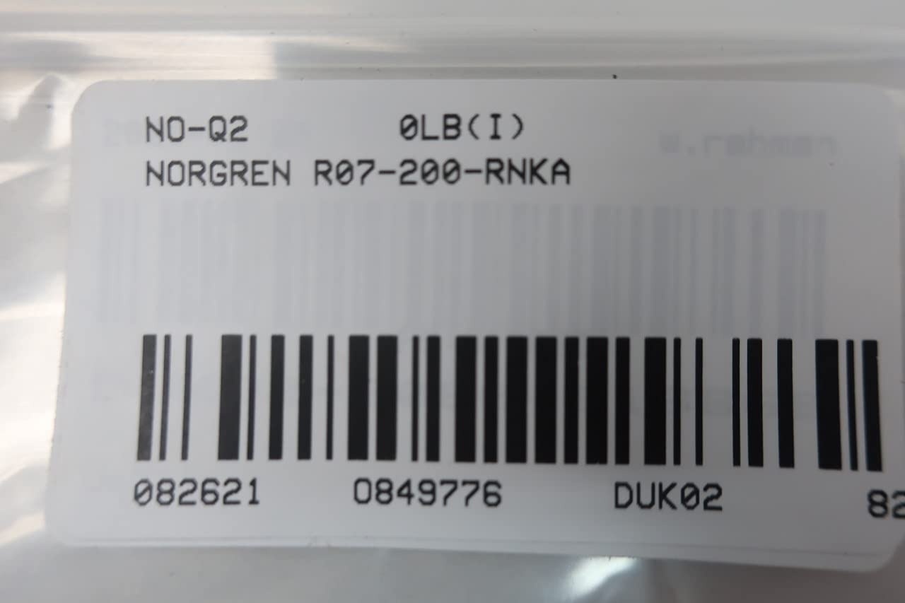 NORGREN R07-200-RNKA Pneumatic Regulator 300PSI 1/4IN NPT