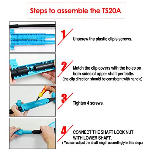 all-sun TS20A Junior Metal Detector for Children DIY Beach Yard Toy, Blue - Thumbnail 3
