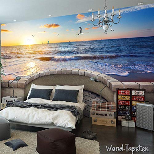 Papier peint photo 3D étanche grand format 400x280 cm décoration murale trompe l'oeil