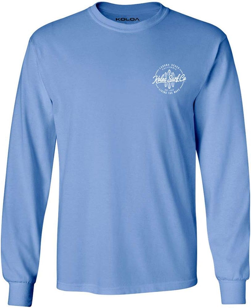 Koloa Surf Mens Laguna Boards Logo Long Sleeve Tee in Reg, Big and Tall