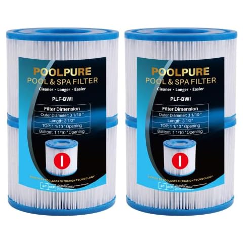 Filtre POOLPURE Type I Lot de 4 Cover