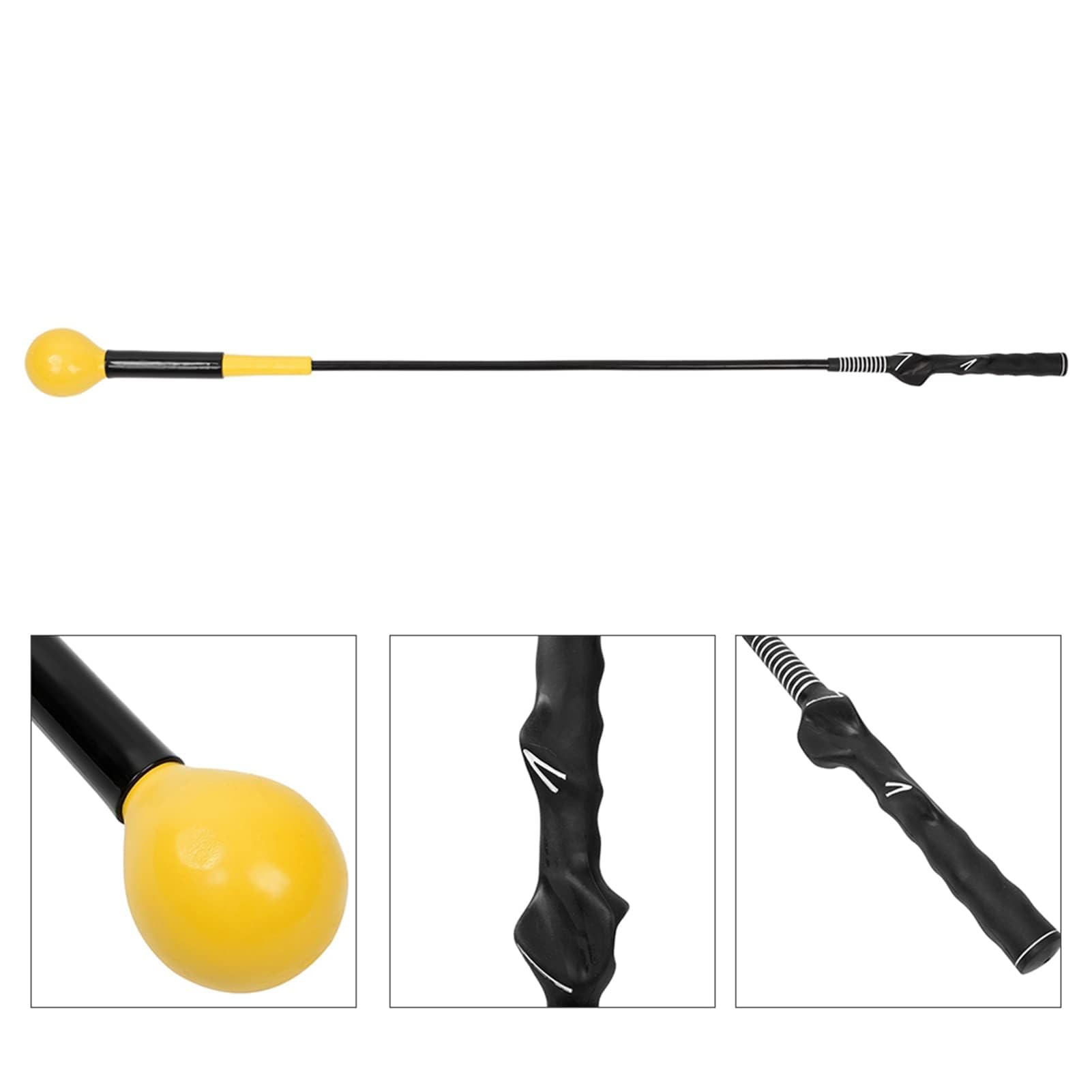 Schwung Golf Swing Trainer, Trainingshilfe Golfschwungtrainer für Kraft und Tempo, Grip Krafttraining