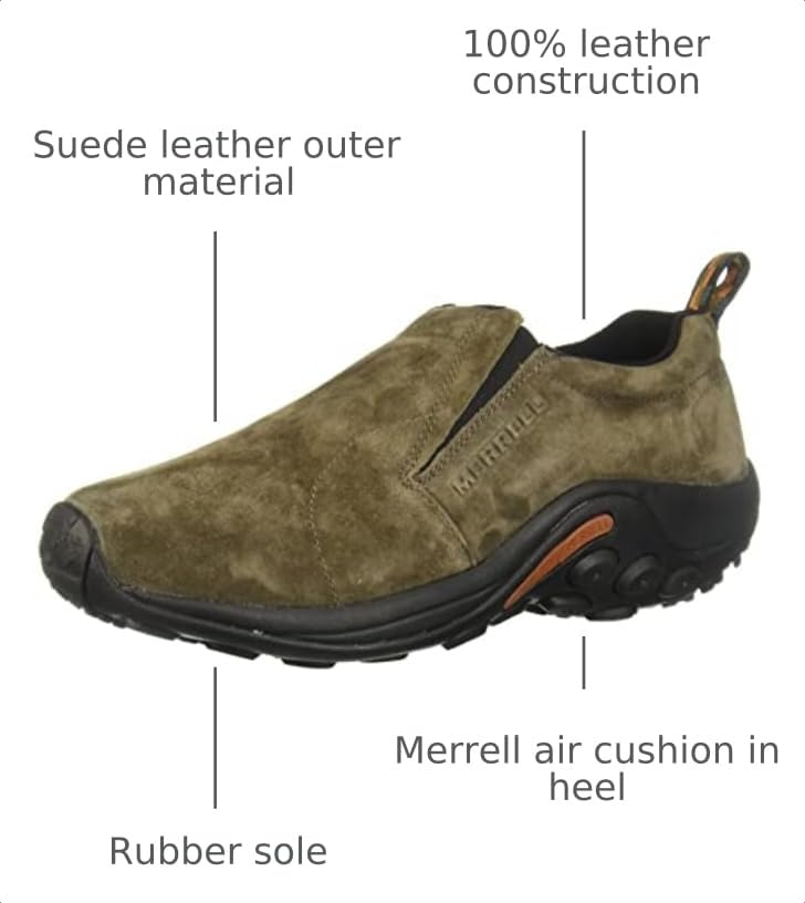 Image of Merrell Men's Jungle Leather Slip-On Shoe