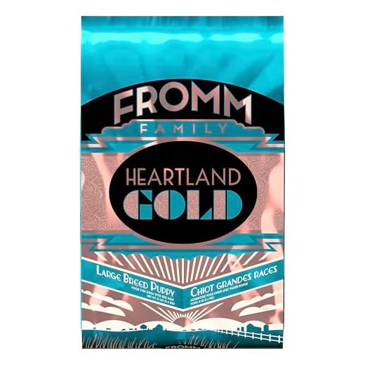 Fromm Heartland Gold Large Breed Puppy Dry Dog Food - Dry Puppy Food for Large & Giant Breeds - Beef Recipe - 12 lb