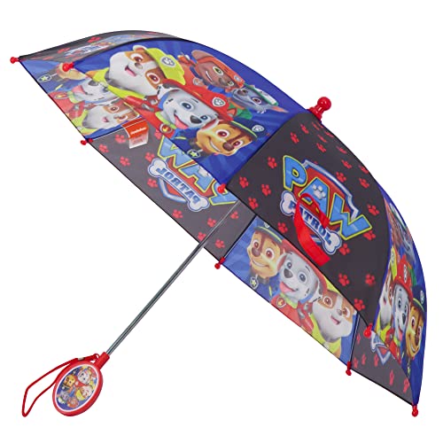 Nickelodeon Boys Paw Patrol Character Rainwear Umbrella, Dark Blue, Age 3-6 Us #TOP9