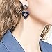 Crystal Evil Eyes Drop Earrings Fashion Unique Abstract Eyes Rhinestone Dangle Earring for Women Exaggerated Jewelry