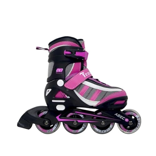 Patins Traxart Energy Pink Infanto Juvenil- Regulável ABEC-5