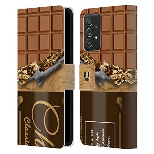 Coque Galaxy A52 portefeuille cuir pour éviter les rayures d'écran