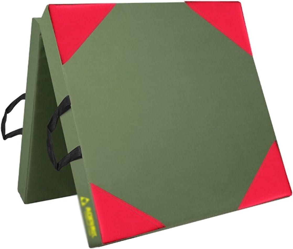 Exercise Mat Folding Gymnastics Tumbling Mat, Canvas Detachable Soft Exercise Mat, Used in Gym, Dance Studio, Martial Arts Training Mat (Size : 120x60x10cm)