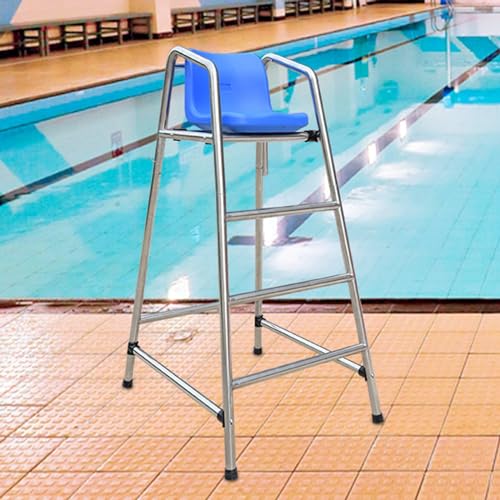 Chaise de pont de piscine en inox 304 haute résistance pour grand parc aquatique