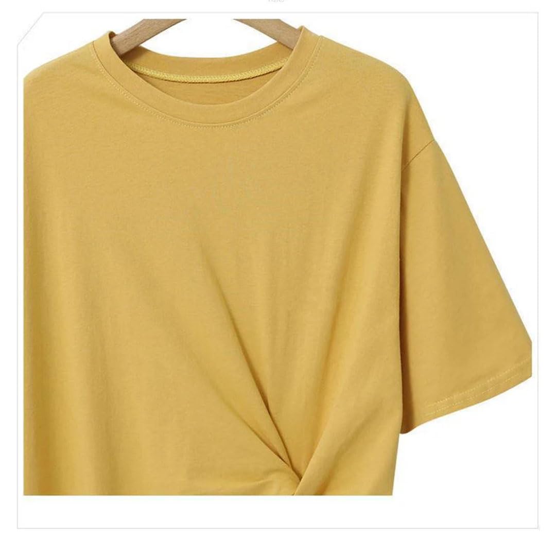 Vestido Mujer Vestido Camisa Vestido Midi Mujeres Estilo Ropa Side Dividida Mujeres Vestido De Manga Corta