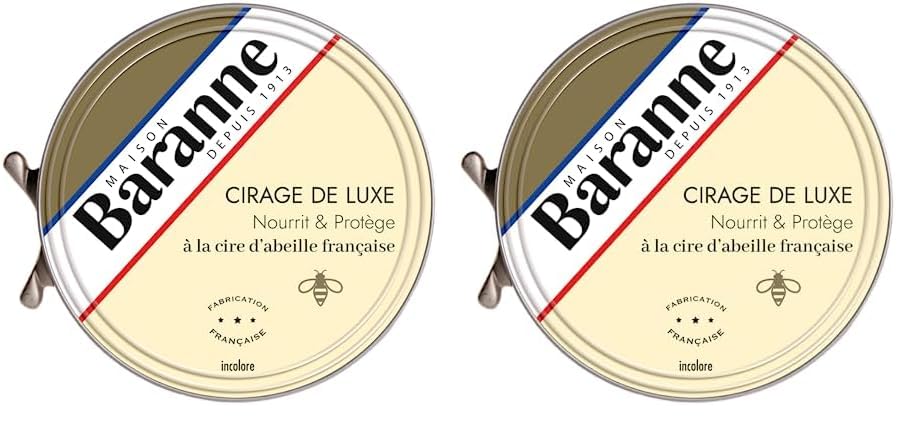 Baranne Cire de Luxe Française Incolore, 75ml (Lot de 2)