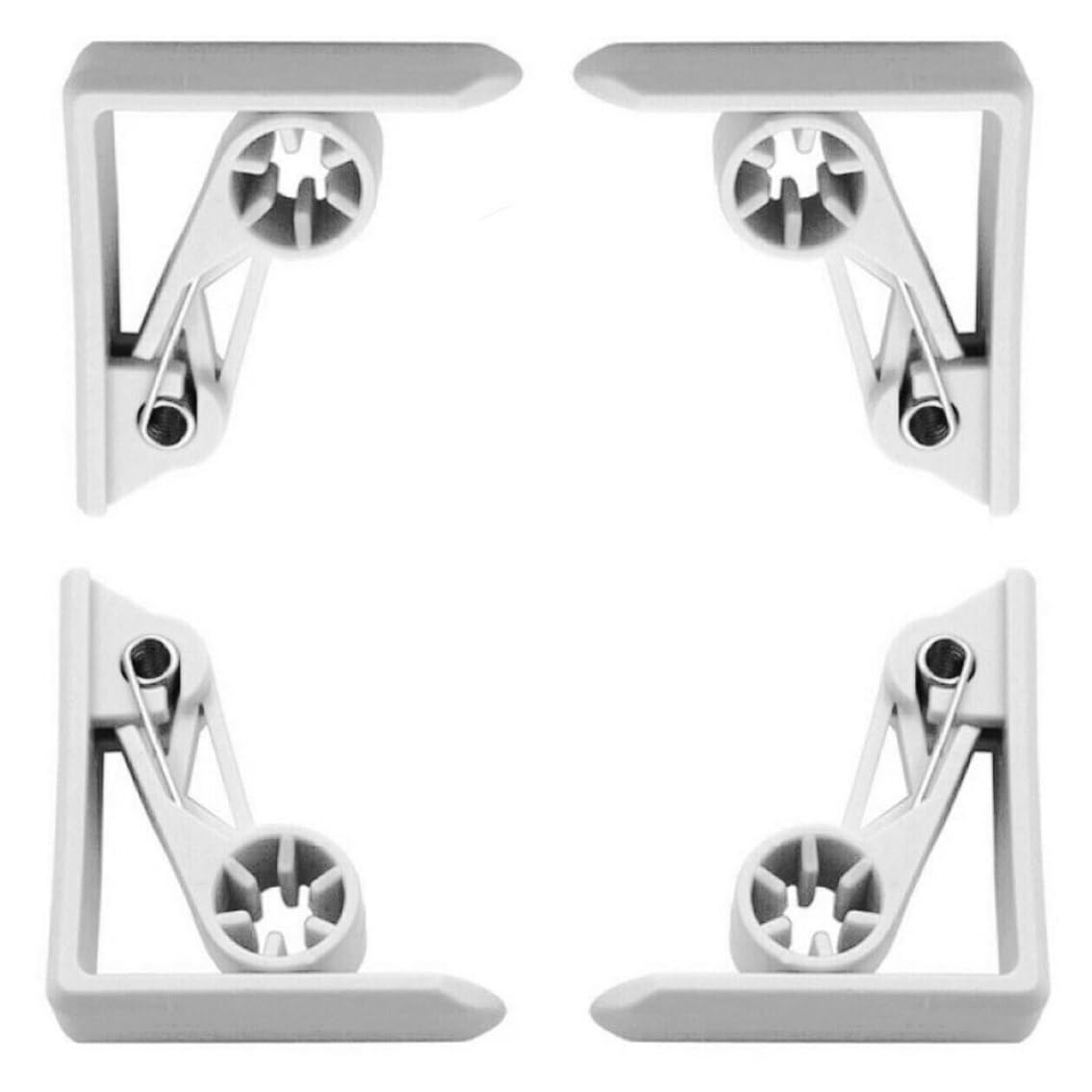 Table Cover Clip Plastic Outdoor Tablecloth Clamps Table Skirt Clips for Party 4PCS