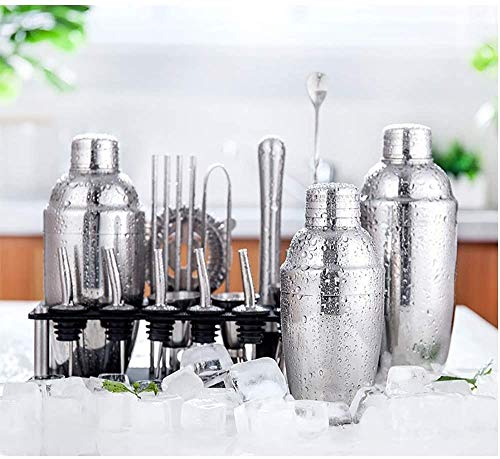 Kit Bartender 19 Piezas con Coctelera Boston Acero miniatura 3