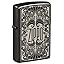 High Polish Black Filigree Logo