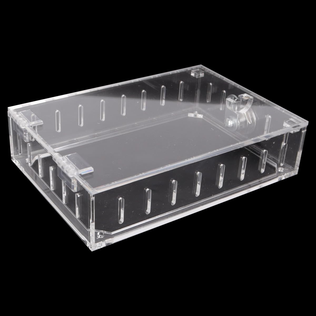 Alide Cubierta De Termostato Con Cerradura, Caja De Protección De Acrílico Para Montaje En Pared, Cubierta Protectora De Termostato, Caja Antipolvo Con Tornillos Y Pernos