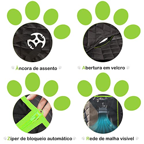 Capa Protetora Carro Pet Impermeável, Antiderrapante, Resistente ao Desgaste, Grande Capacidade 4 em