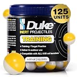 Duke 68 Cal Inert Projectiles Non Lethal Powder 125 Count - ...