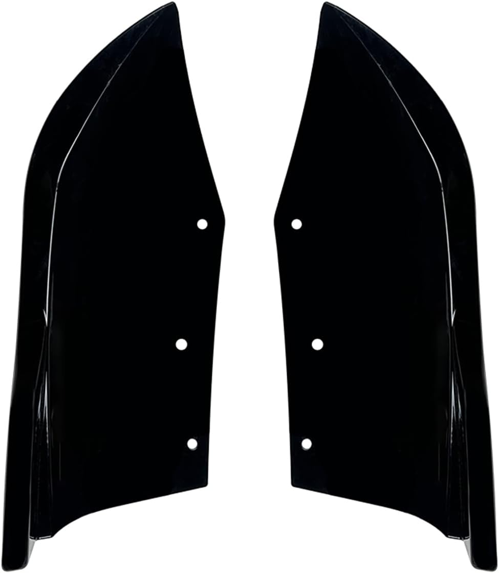 Car Rear Bumper Side Spoiler Vent Trim Cover for BMW X4 F26 M-Sport 2014-2018 Gloss Black/Carbon Fiber Look