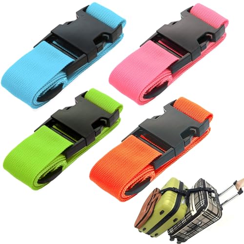 Luggage Straps for Suitcases, Add Bag to Connect Two Suitcases
