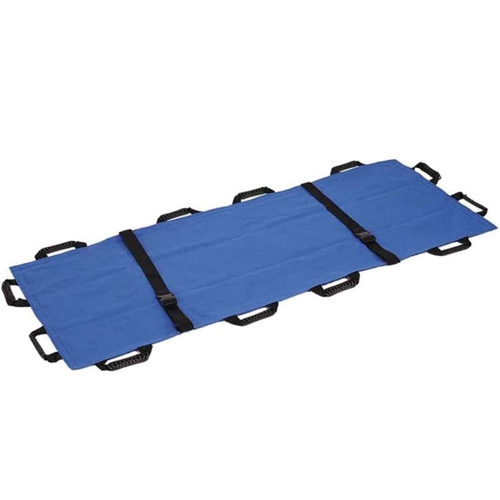 Brancard de transport pliable en tissu Oxford imperméable avec 12 poignées pour évacuation