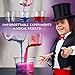 NATIONAL GEOGRAPHIC Magic Chemistry Set - Perform 10 Amazing Easy Tricks with Science, Create a Magic Show with White Gloves & Magic Wand