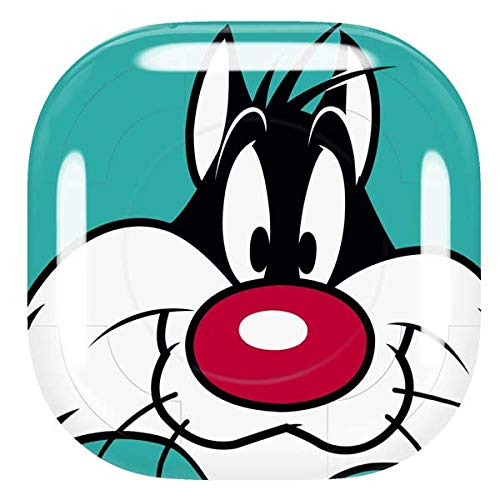 Skinit Decal Audio Skin Compatible with Samsung Galaxy Buds Pro - Officially Licensed Warner Bros Sylvester Zoomed in Design