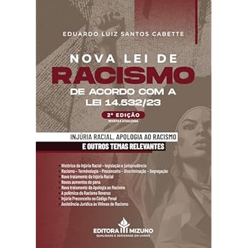 Capa do livro Nova Lei de Racismo de Acordo com a Lei 14.532/23 2ª edição