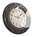 Tebery 12-Inch Silent Retro Quartz Clock, Decorative Wall Clock for Home/Office/School