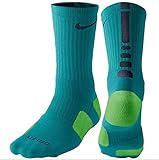 Nike Dri-Fit Elite Men's Crew Socks Emerald/Navy SX3629-344 (L)