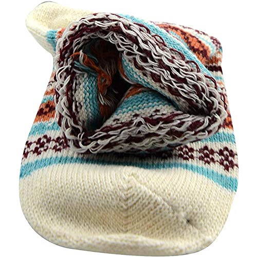 Mens Warm Wool Socks Soft Cozy Socks For Fall Winter Sports Socks Cashmere Athletic Crew Socks For Men B (5 Pair Diamond) #TOP6
