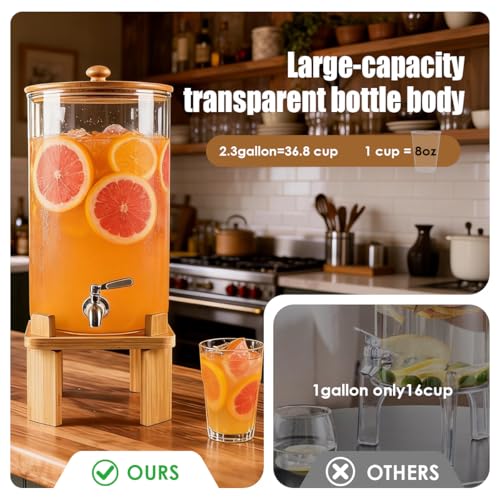 Commercial Juice Dispenser Triple Bowl