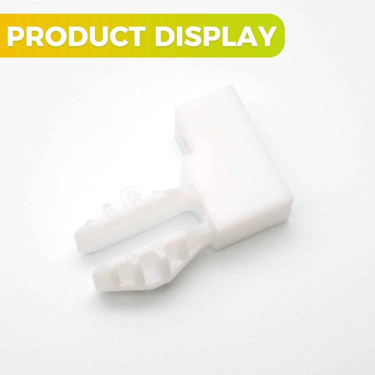 4930JJ2021A Refrigerator Lower Cover Toe Grille Clip/Holder for LG Appliances – Replacement for 1266831, AH3524311, EA3524311, PS3524311 – White