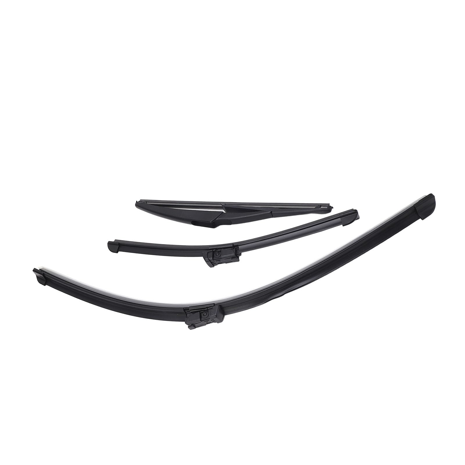 Sostituzione delle Spazzole dei Tergicristalli per Fia t 500 500C 500L 2009-2023, Set di Spazzole dei Tergicristalli Anteriori e Posteriori (confezione 3)