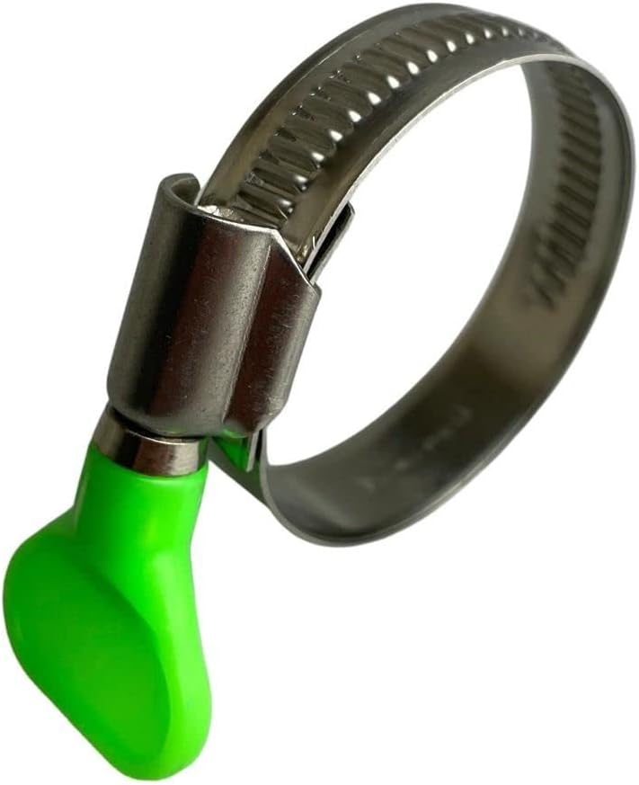 W4 Stainless Steel Thumb Screw/Wing Hose Pipe Clip Jubilee Clamp 2540mm (12MM BW) x10 BigaMart