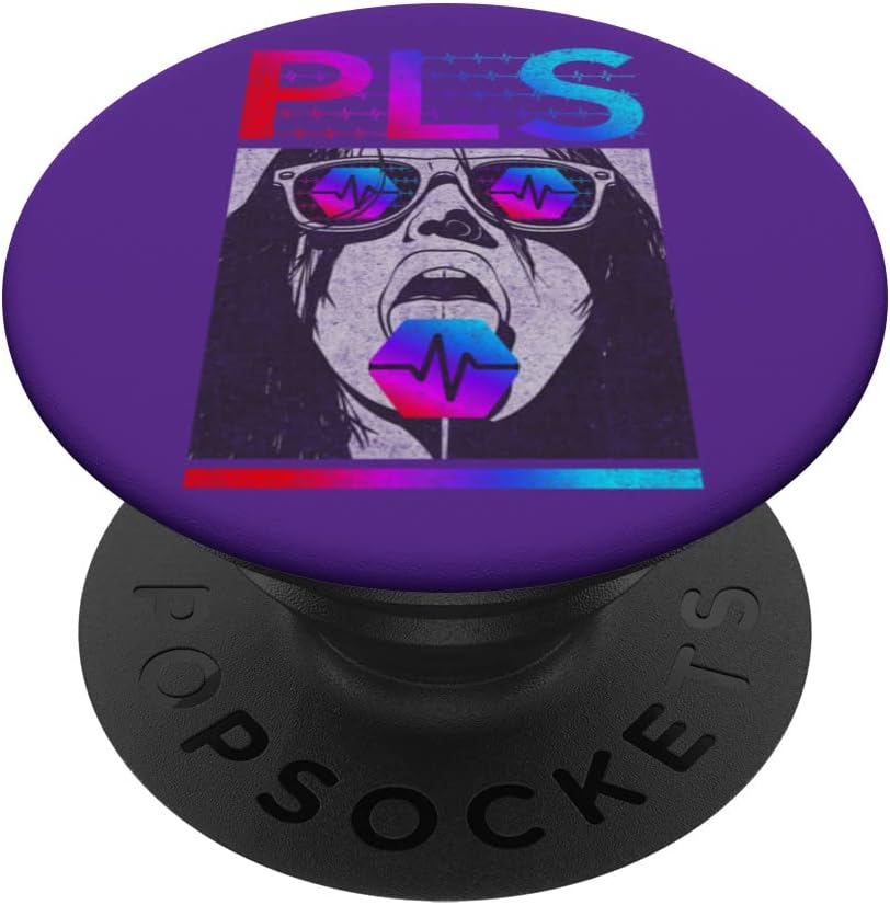 Hexicans Love PulseChain - Ethereum, PulseX, HEX Investor PopSockets Swappable PopGrip