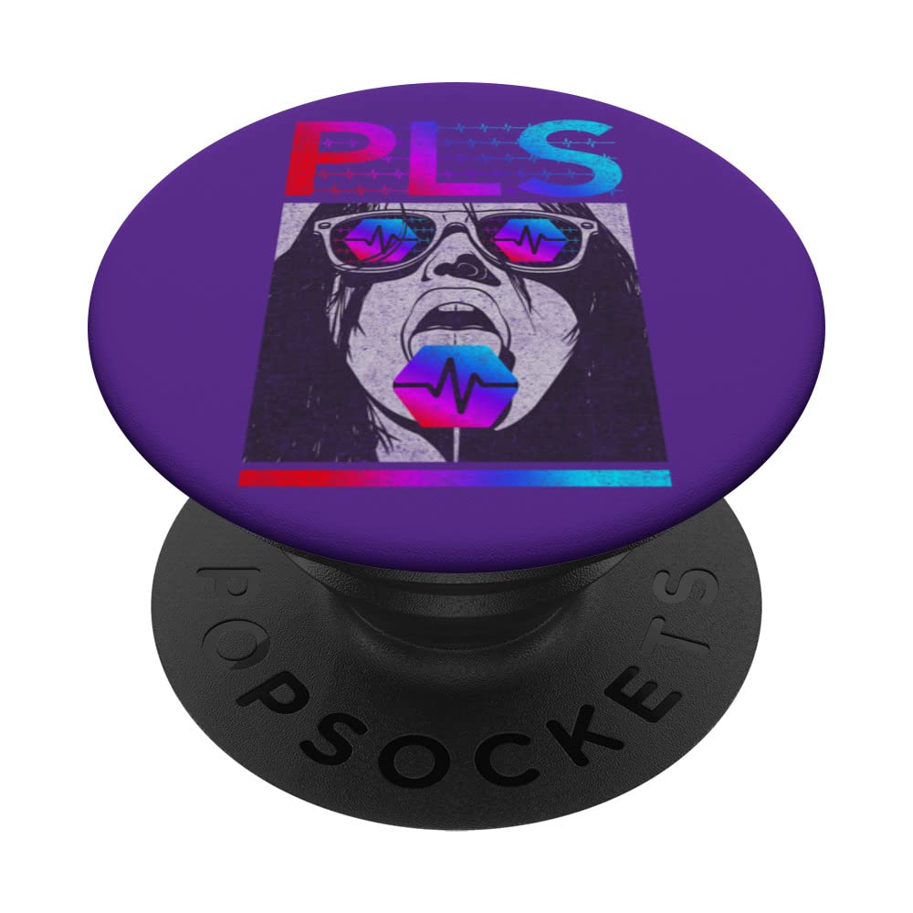 Hexicans Love PulseChain - Ethereum, PulseX, HEX Investor PopSockets Swappable PopGrip