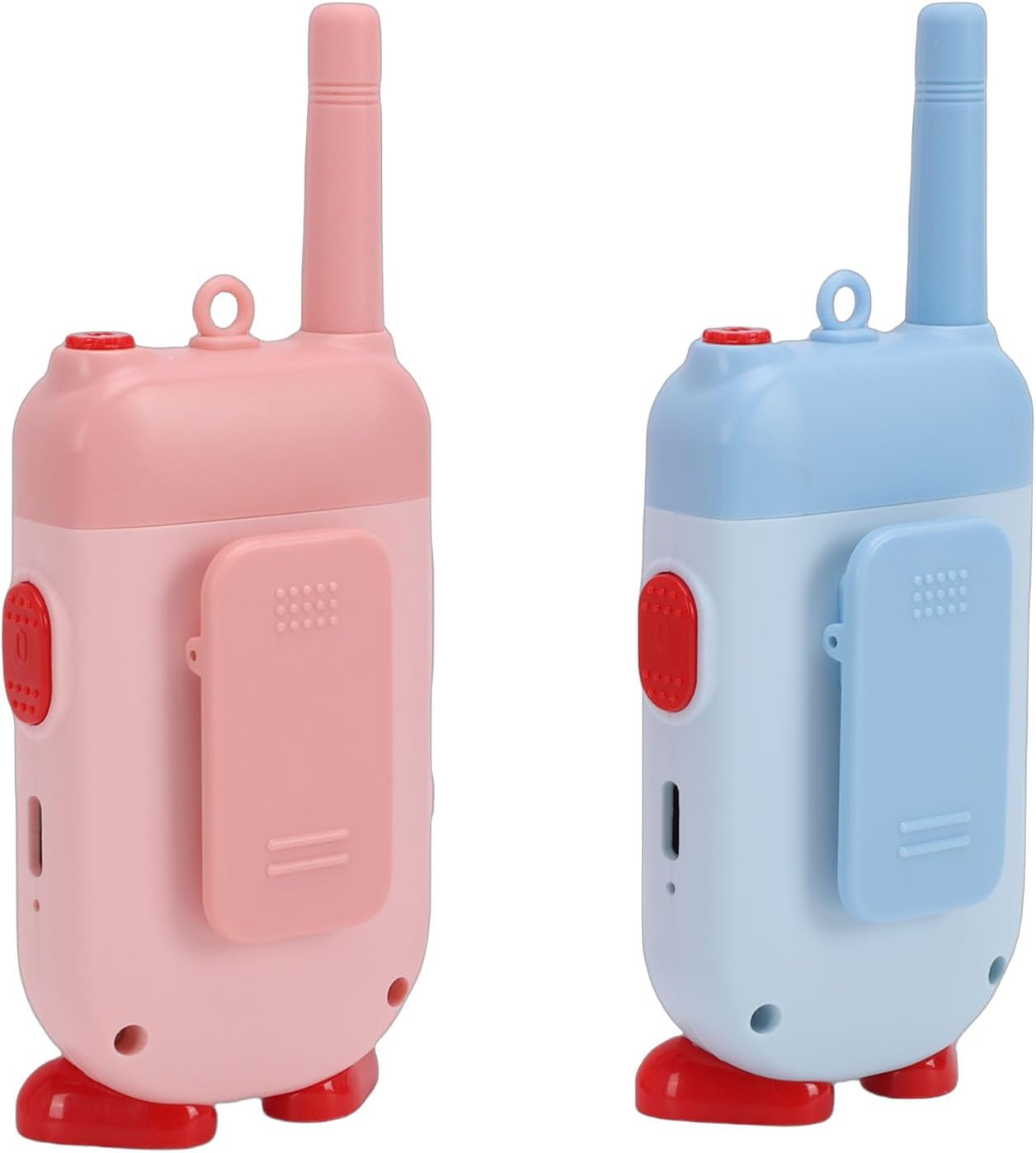 fosa Kids Video Walkie Talkie with Camera, 2 Way Video Intercom Toy with 2" Screen, Real Time Face to Face Call & 1500ft, Rechargeable, for Kids (Blue &)