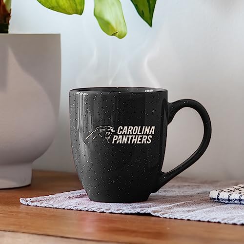 Image of Rico Industries NFL Football 16 oz Team Color Laser Engraved Speckled Ceramic Coffee Mug
