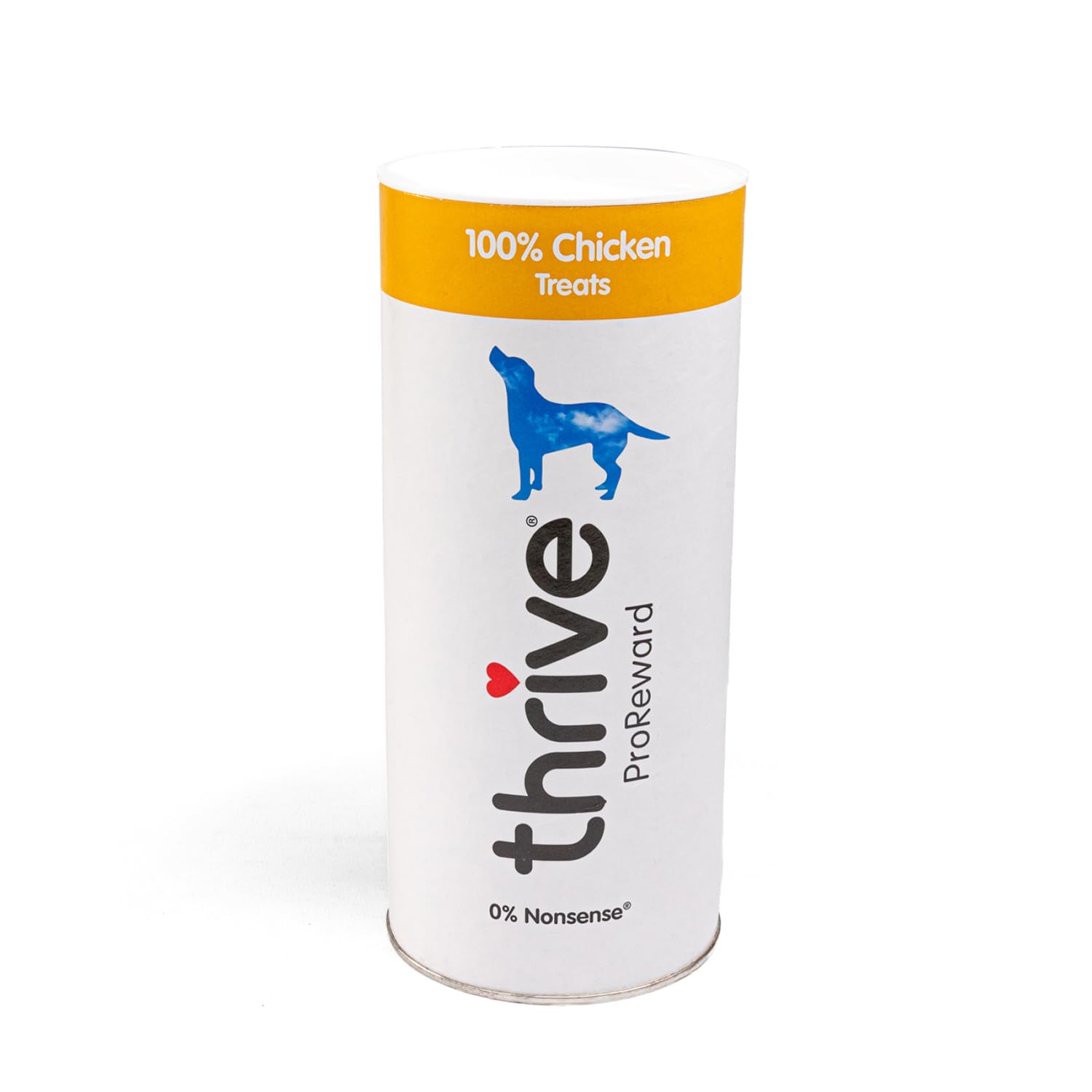 Thrive ProReward 100% Chicken Air-Dried Dog Treats – High Protein Training Rewards – 500g MaxiTube