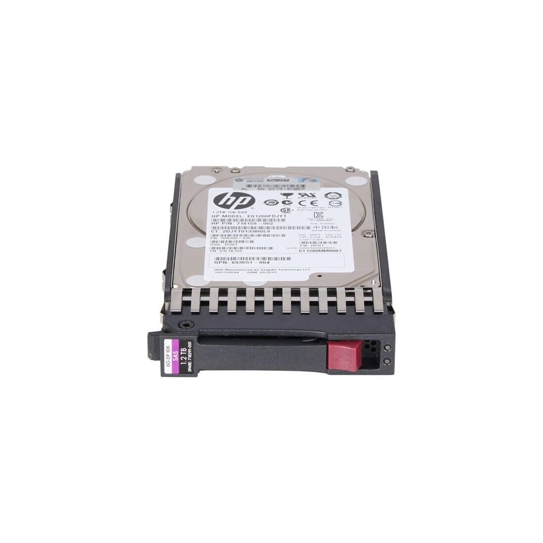 HPE 1.2TB 6G SAS 10K Rpm SFF 2.5", 4 In Distributor/wholesale Stock For