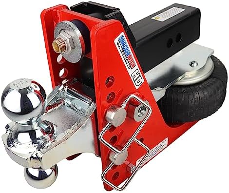 Shocker HD 20K Air Hitch with Combo Ball Mount, Fits 2-1/2" Hitch