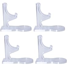 4 Packs Acrylic Display Stands China Tea Cup Holder High Feet