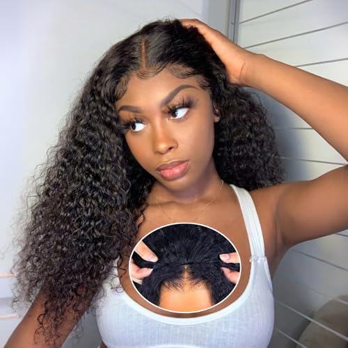 Perruque cheveux humain bouclée wear and go pour look quotidien casual